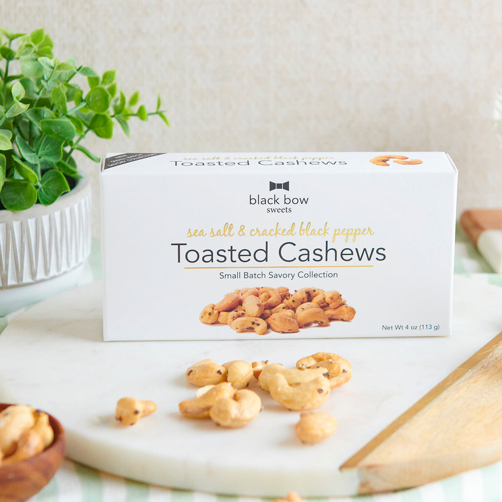 Sea Salt & Cracked Black Pepper Toasted Cashew Gourmet Box