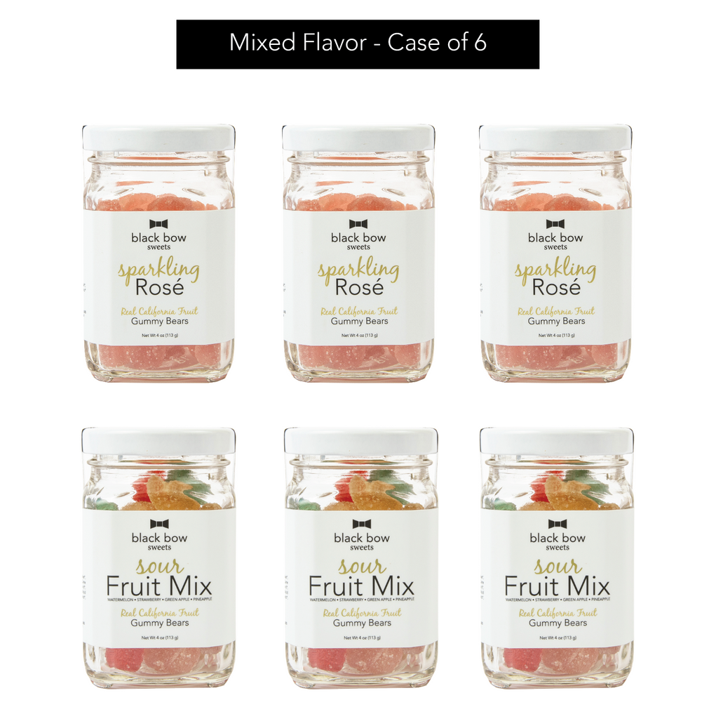 Gummy Bear Jars (Mixed Case of 6)